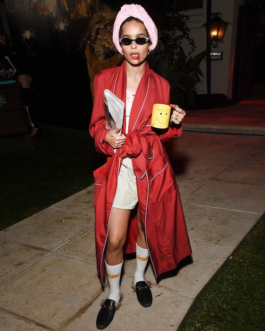 Zoe Kravitz, Casamigos Halloween party 2018